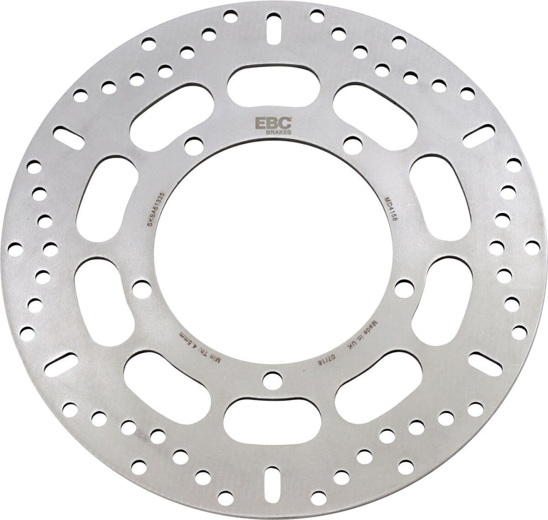 EBC MD Series Pro-Lite Brake Rotor for 2003-2025 KAWASAKI Pro-Lite Series Silver Front One Piece (Fixed) Stainless Steel
