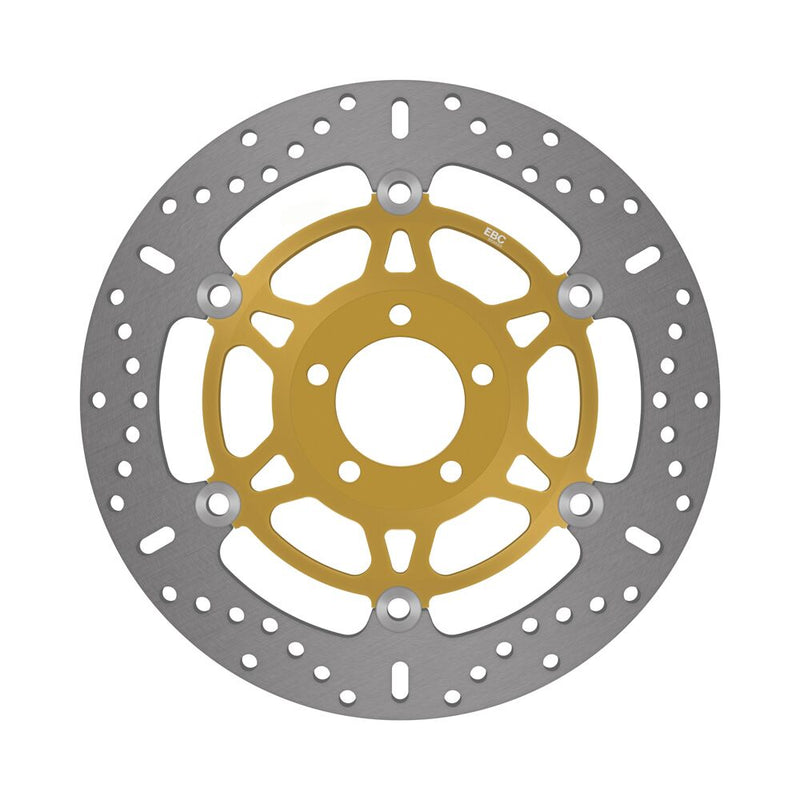 EBC X-Series Brake Rotor for 1989-1998, 2012-2016 KAWASAKI X Series Gold Stainless Steel Front Two Piece (Floating)
