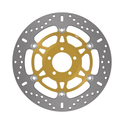 EBC X-Series Brake Rotor for 1989-1998, 2012-2016 KAWASAKI X Series Gold Stainless Steel Front Two Piece (Floating)