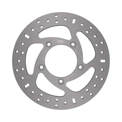 EBC Round HPSR solid brake rotor for 2006-2017 Harley-Davidson HPSR Series Gold Stainless Steel Rear Rear Left One Piece (Fixed) Zinc