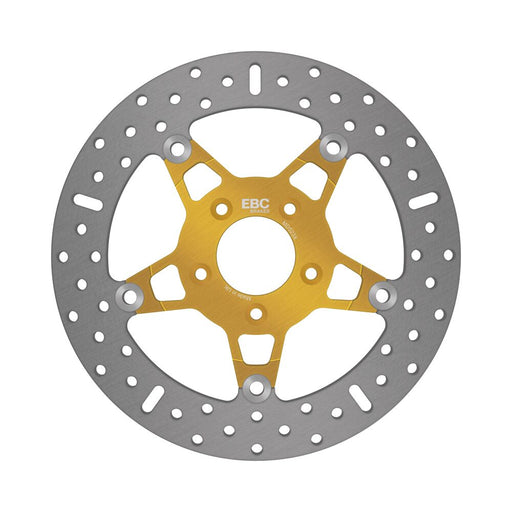 EBC X-Series Brake Rotor for 2008-2013 Harley-Davidson XR 1200 X Series Gold Stainless Steel Front Two Piece (Floating)