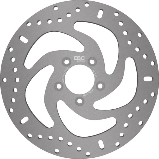 EBC Brake Rotor for 2014-2026 Harley-Davidson Silver Zinc Front Left One Piece (Fixed) Stainless Steel