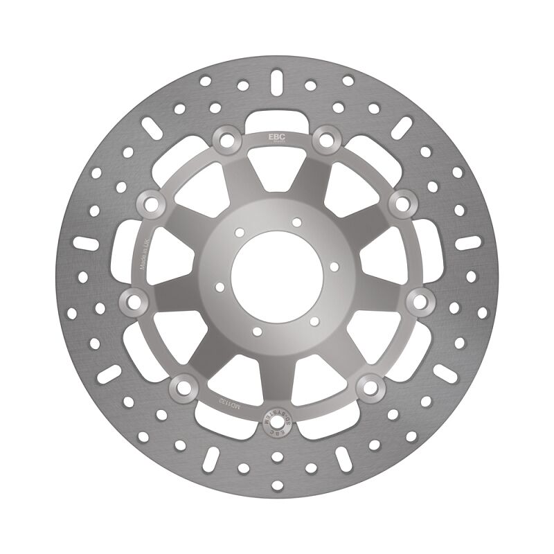 EBC Floating Brake Rotor for 1993-1999 HONDA Silver Stainless Steel Front Two Piece (Floating) Aluminium