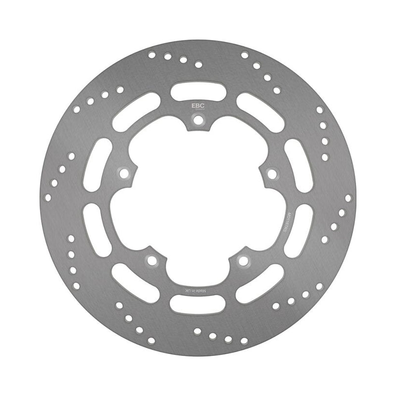 EBC Round HPSR solid brake rotor for 1994-1998 HONDA VT 1100 C HPSR Series Gold Stainless Steel Front Front Right One Piece (Fixed) Zinc