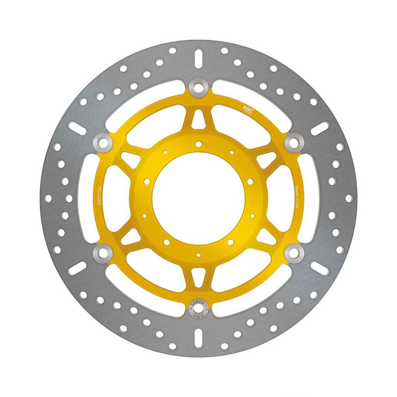 EBC X-Series Brake Rotor for 2010-2019, 2021, 2023-2026 HONDA X Series Gold Stainless Steel Front Two Piece (Floating)