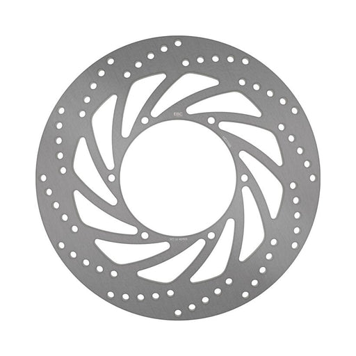 EBC Round HPSR solid brake rotor for 2006-2008, 2011-2016 YAMAHA XV 1900 A HPSR Series Silver Stainless Steel Solid-Mount Rear One Piece (Fixed)
