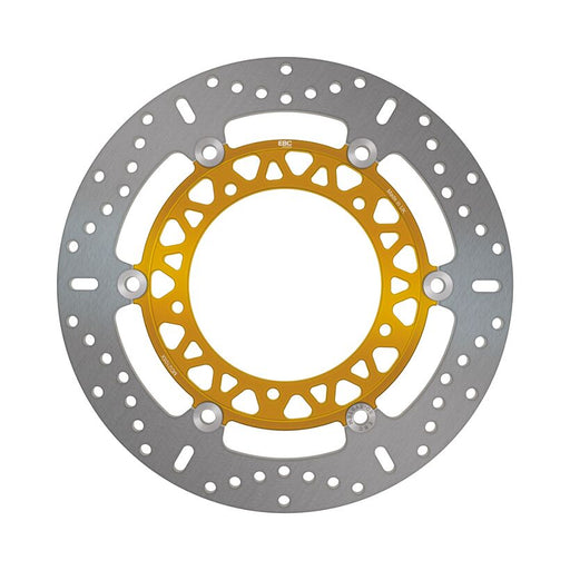EBC X-Series Brake Rotor for 2008-2016 YAMAHA YZF-R6 600 X Series Gold Stainless Steel Front Two Piece (Floating)