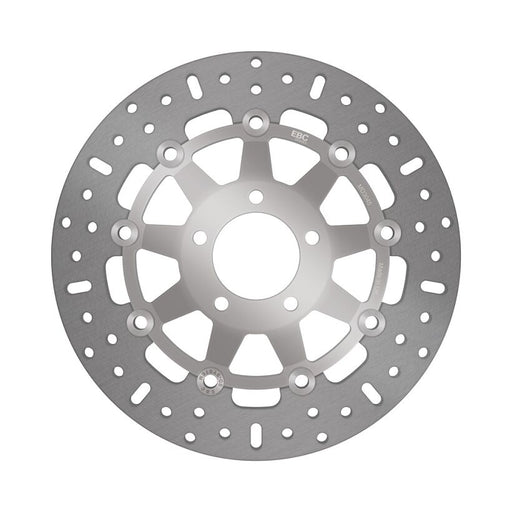 EBC Floating Brake Rotor for 1990-1995, 1997-2003 SUZUKI Pro-Lite Series Silver Stainless Steel Front Two Piece (Floating) Aluminium