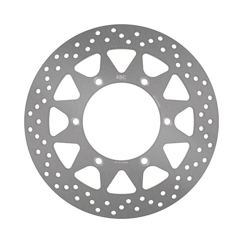 EBC Round HPSR solid brake rotor for 2009-2015 SUZUKI VL 800 C HPSR Series Silver Stainless Steel Solid-Mount Front One Piece (Fixed)