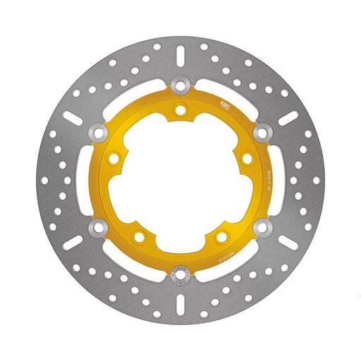 EBC X-Series Brake Rotor for 2005-2010 SUZUKI GSF 650 X Series Gold Stainless Steel Front Two Piece (Floating)