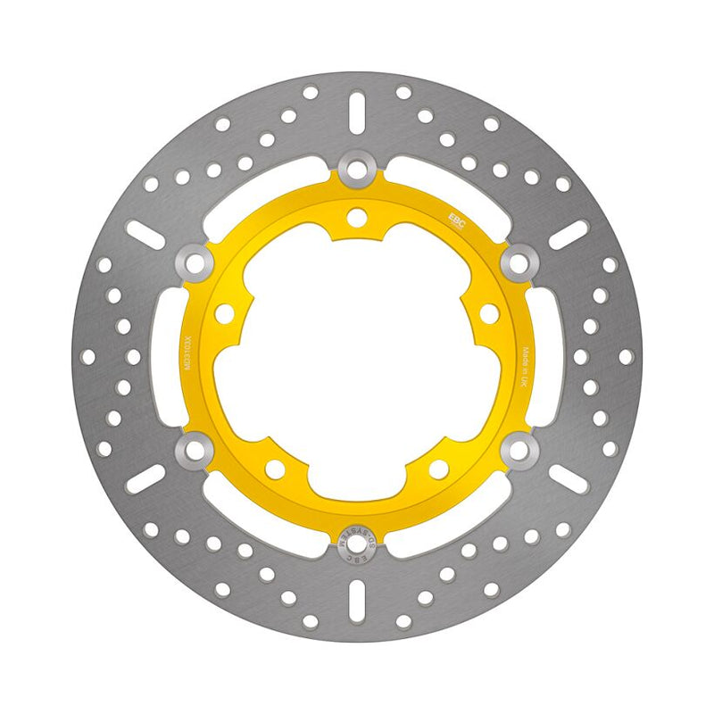 EBC X-Series Brake Rotor for 2007-2026 SUZUKI X Series Gold Stainless Steel Front Two Piece (Floating) Aluminium