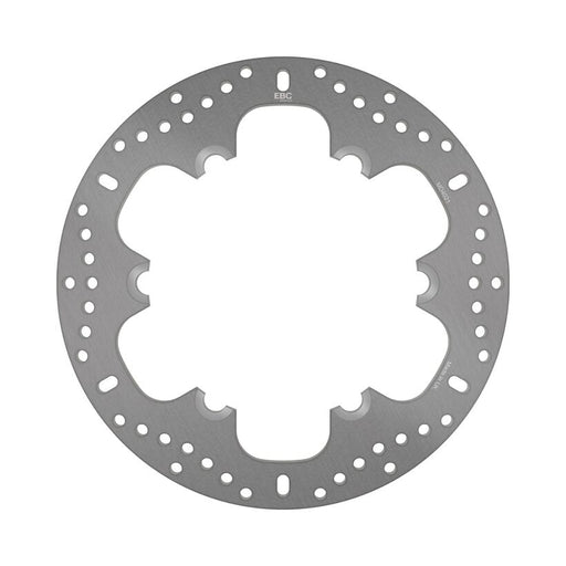 EBC Round HPSR solid brake rotor for 1988-1990 KAWASAKI ZX-10 1000 HPSR Series Silver Stainless Steel Front One Piece (Fixed)