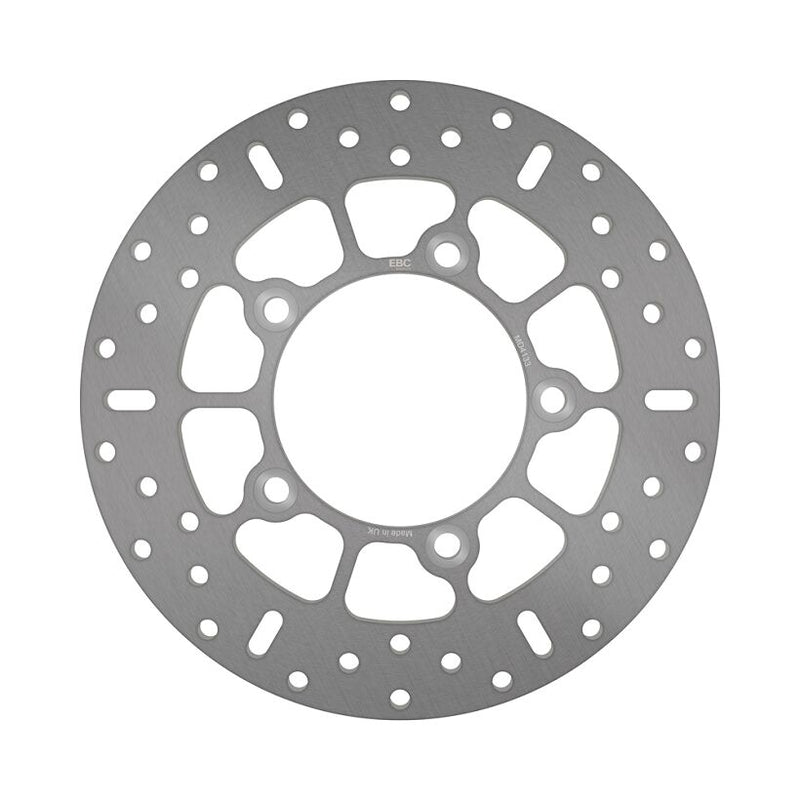 EBC Round HPSR solid brake rotor for 1997-2006 KAWASAKI HPSR Series Silver Stainless Steel Rear One Piece (Fixed)