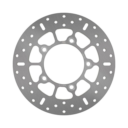 EBC Round HPSR solid brake rotor for 1997-2006 KAWASAKI HPSR Series Silver Stainless Steel Rear One Piece (Fixed)