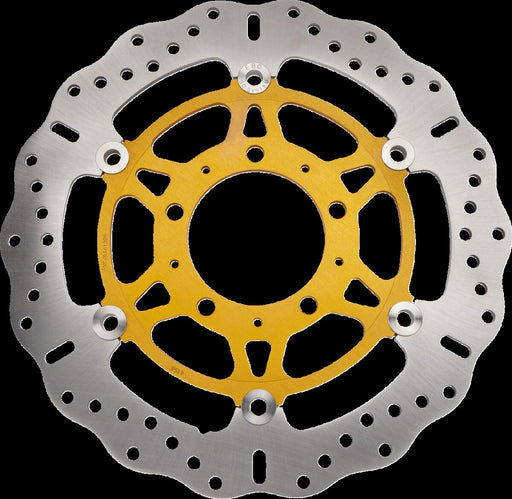 EBC Brake Rotor for 2005-2026 KAWASAKI XC Series Gold Silver Front Right Two Piece (Floating) Aluminium Stainless Steel
