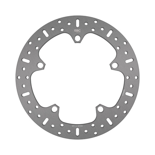 EBC Round HPSR solid brake rotor for 2001-2008 BMW HPSR Series Silver Stainless Steel Solid-Mount Front One Piece (Fixed)