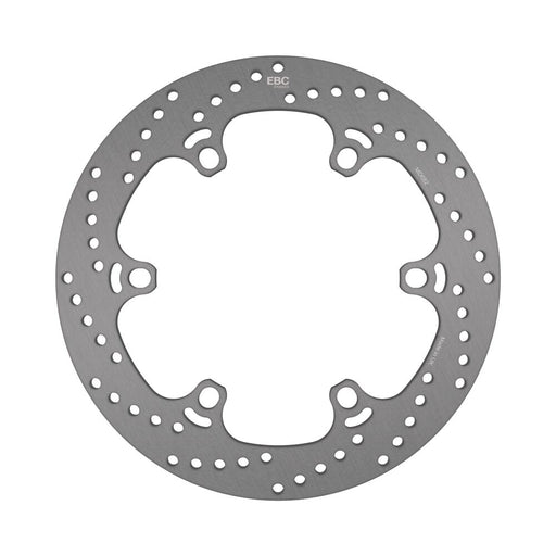 EBC Round HPSR solid brake rotor for 2003-2009 DUCATI MULTISTRADA HPSR Series Silver Stainless Steel Solid-Mount Front One Piece (Fixed)