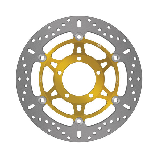 EBC X-Series Brake Rotor for 2006-2016 TRIUMPH X Series Gold Stainless Steel Front Two Piece (Floating)