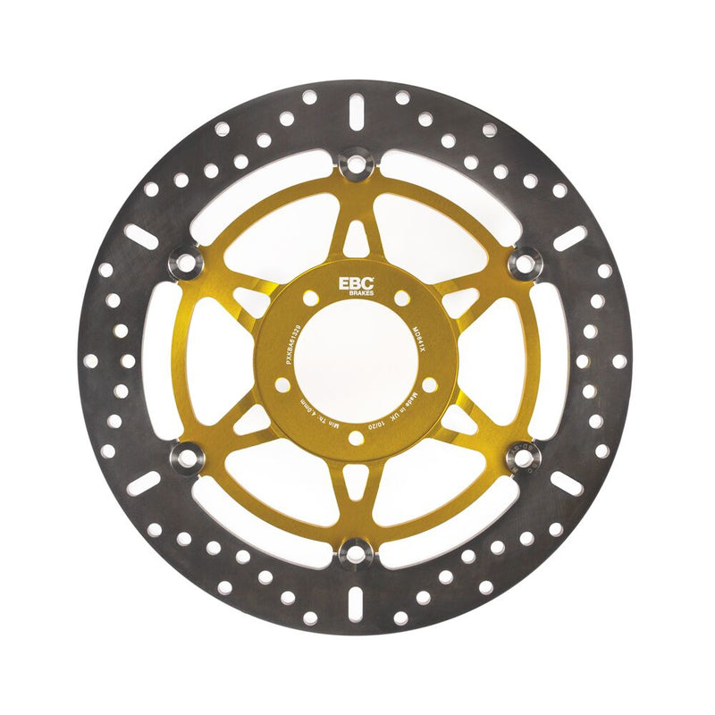 EBC X-Series Brake Rotor for 2009-2025 DUCATI X Series Gold Stainless Steel Front Two Piece (Floating)
