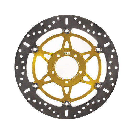 EBC X-Series Brake Rotor for 2009-2025 DUCATI X Series Gold Stainless Steel Front Two Piece (Floating)