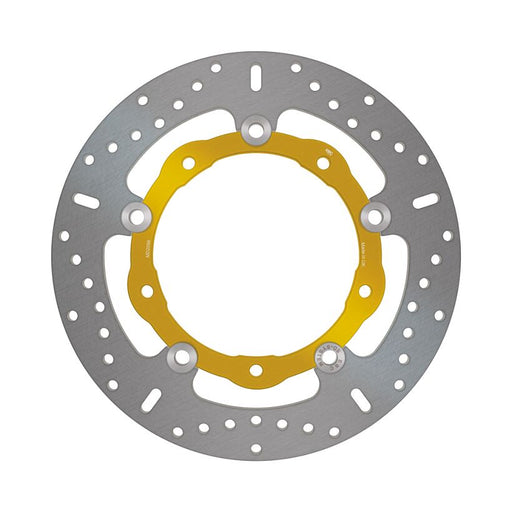 EBC Round Pro-Lite Brake Rotor for 2004-2007, 2012-2026 YAMAHA Pro-Lite Series Black Silver Full-Floating Front Two Piece (Floating) Billet Steel S...