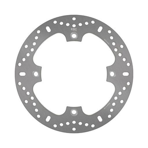 EBC Round D-Series Fixed Offroad Brake Rotor for 2000-2011 HONDA D Series Silver Stainless Steel Solid-Mount Front One Piece (Fixed)