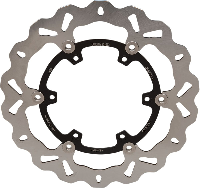 Galfer Brake Rotor Front Two Piece (Semi-Floating) Stainless Steel Each