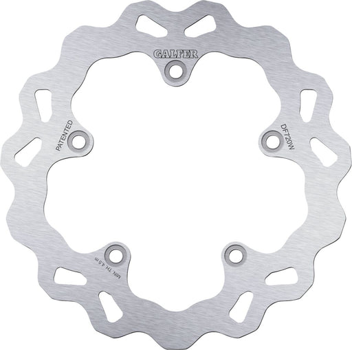 Galfer Brake Rotor for 2014-2024 BMW Rear One Piece (Fixed) Stainless Steel