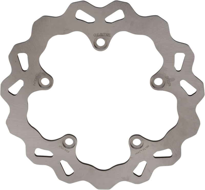 Galfer Brake Rotor for 2014-2024 BMW Rear One Piece (Fixed) Stainless Steel Each