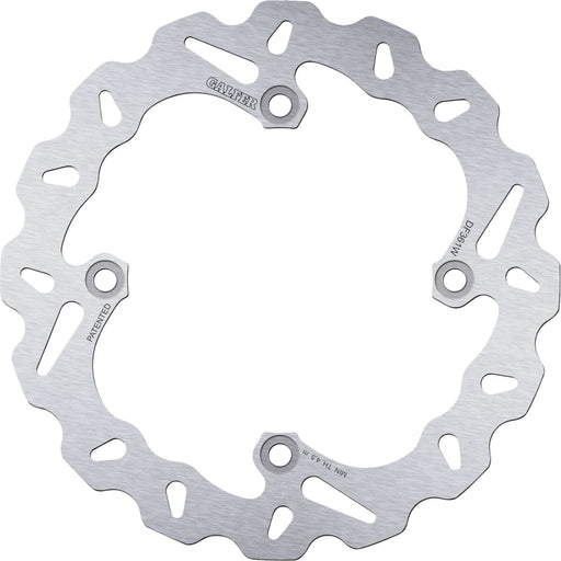 Galfer Brake Rotor Rear One Piece (Fixed) Stainless Steel