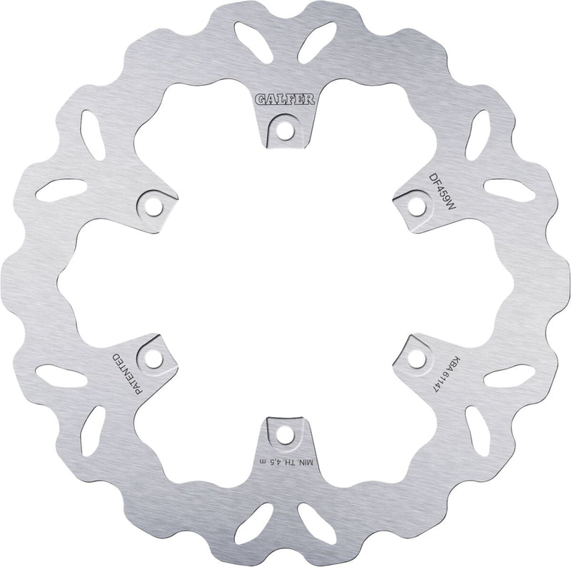 Galfer Brake Rotor for 1984-2024 YAMAHA Front Rear One Piece (Fixed) Stainless Steel