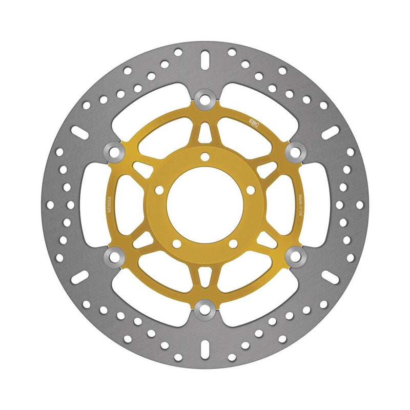 EBC X-Series Brake Rotor for 2007-2012 DUCATI HYPERMOTARD X Series Gold Stainless Steel Front Two Piece (Floating)