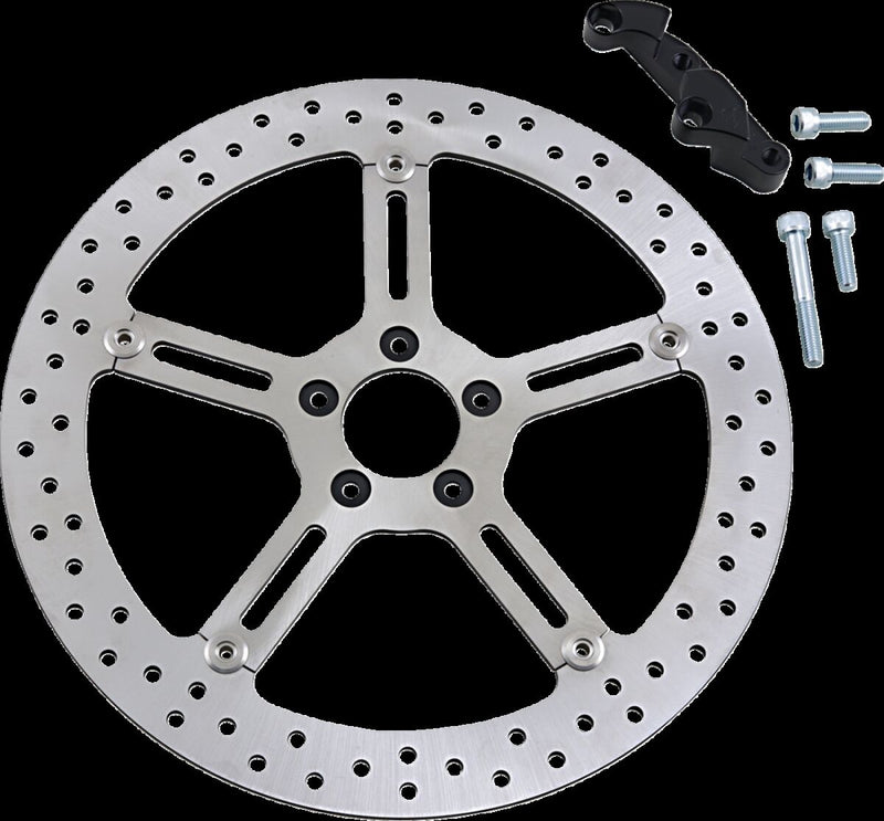 Arlen Ness Big Brake 15 in. Right Floating Rotor Kit for 2014-2025 Harley-Davidson Touring Motorcycles #02-973