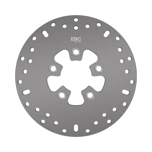 EBC Round D-Series Scooter Brake Rotor for 2014-2018 PEUGEOT TWEET Scooter Series Gold Silver Solid-Mount Front One Piece (Fixed) Stainless Steel Z...