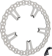 Arlen Ness 15 in. Left Side Big Brake Jagged Floating Rotor Kit for 2006-2017 Harley-Davidson Dyna Motorcycles #02-991