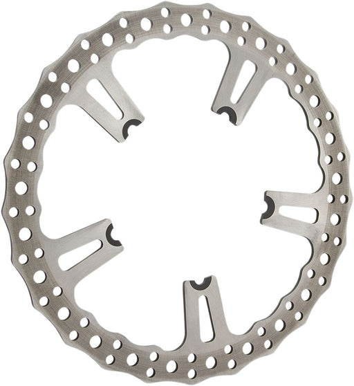 Arlen Ness 15 in. Left Side Big Brake Jagged Floating Rotor Kit for 2006-2017 Harley-Davidson Dyna Motorcycles