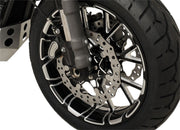 Arlen Ness Black Front 11.8 in. Procross Two-Piece Floating Brake Rotor for Various Various Harley-Davidson Motorcycles (See Fitment List)