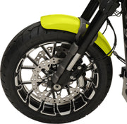 Arlen Ness Black Front 11.8 in. Procross Two-Piece Floating Brake Rotor for Various Various Harley-Davidson Motorcycles (See Fitment List)
