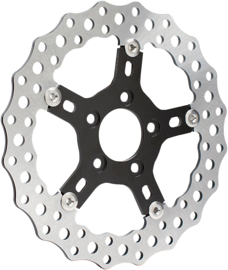 Arlen Ness 11.5 in. Front/Rear Jagged Brake Rotor for Various Various Harley-Davidson Motorcycles (See Fitment List) #02-786