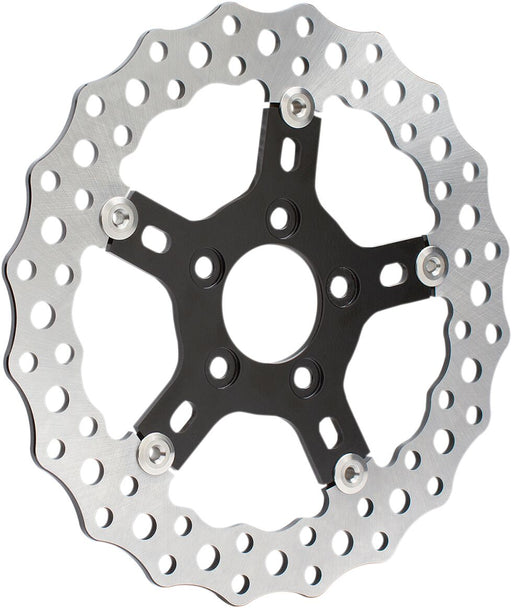 Arlen Ness 11.5 in. Front/Rear Jagged Brake Rotor for Various Various Harley-Davidson Motorcycles (See Fitment List)