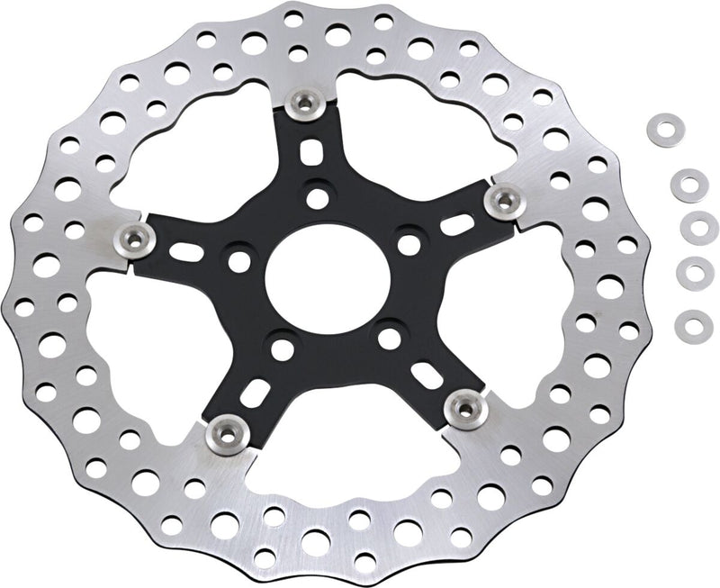 Arlen Ness 11.8 in. Front Jagged Brake Rotor for Various Various Harley-Davidson Motorcycles (See Fitment List) #02-787