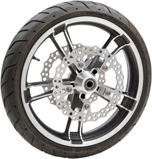 Arlen Ness 11.8 in. Front Jagged Brake Rotor for 2014-2026 Harley-Davidson Touring Motorcycles