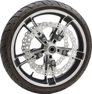 Arlen Ness 14 in. Left Side Big Brake Jagged Floating Rotor Kit for 2014-2026 Harley-Davidson Touring Motorcycles #02-950
