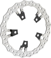 Arlen Ness 14 in. Left Side Big Brake Jagged Floating Rotor Kit for 2014-2026 Harley-Davidson Touring Motorcycles #02-950