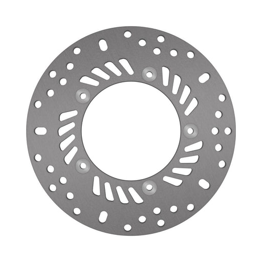EBC Round Fixed Brake Rotor for 2017-2022 HONDA Silver Stainless Steel Solid-Mount Front One Piece (Fixed)