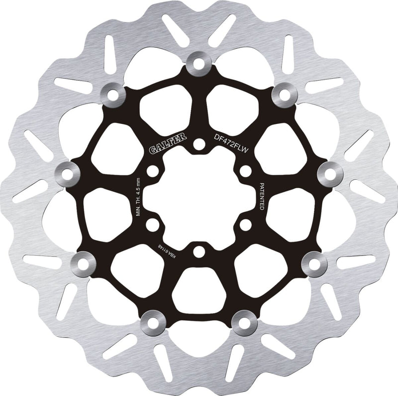 Galfer Brake Rotor for Indian Front Rear Two Piece (Floating) Stainless Steel