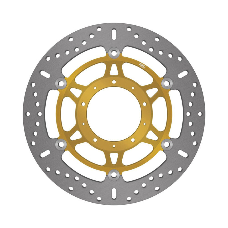 EBC X-Series Brake Rotor for 2014-2019 HONDA X Series Gold Silver Full-Floating Front Two Piece (Floating) Aluminium Stainless Steel