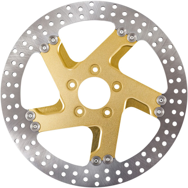 Two-Piece Brake Rotor Softail,
Revolution,
Sportster,
Touring,
Trike