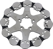 Galfer Skull Brake Rotor for 2012-2016, 2022-2023 Harley-Davidson Front One Piece (Fixed) 420 High-Carbon Stainless Steel