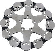 Galfer Skull Brake Rotor for 2012-2016, 2022-2023 Harley-Davidson Front One Piece (Fixed) 420 High-Carbon Stainless Steel Each
